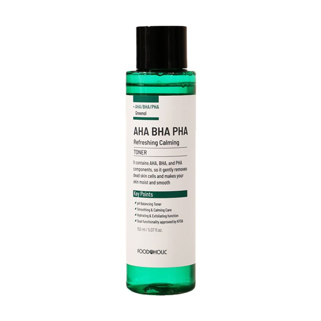 Заспокійливий тонер для обличчя Food A Holic AHA BHA PHA Refreshing Calming Toner, 150 мл